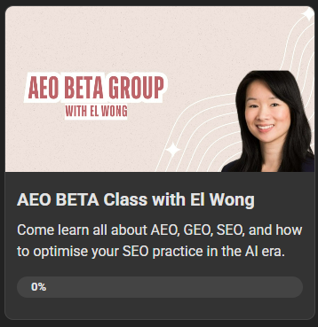 AEO BETA GROUP Updates