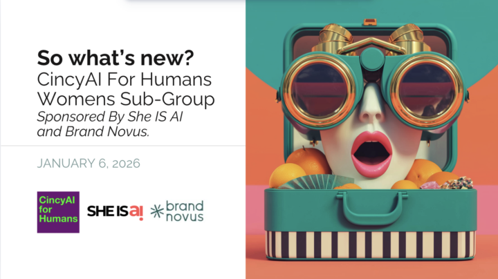 🚨SHE IS AI Supports Ellen Craven and Cincy Women in AI! 🎉