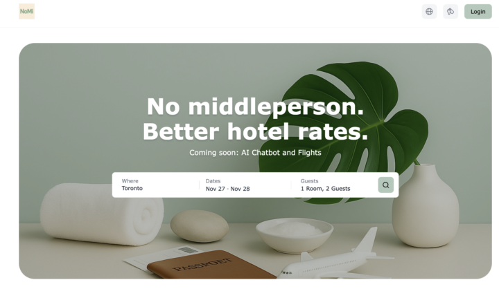 Disrupting hotel booking sites with APIs to pass on savings