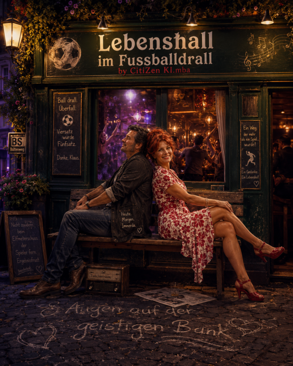 Lebenshall im Fussballdrall