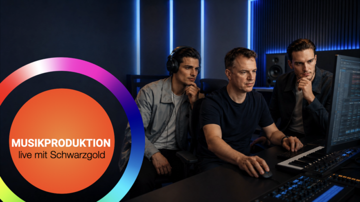 🎵 Heute 17:00 Uhr LIVE: Wir produzieren mit Schwarzgold einen Song von Null bis zum fertigen Demo