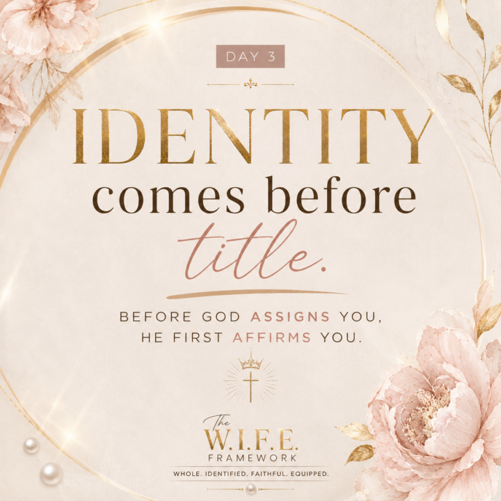 Identity Comes Before Title