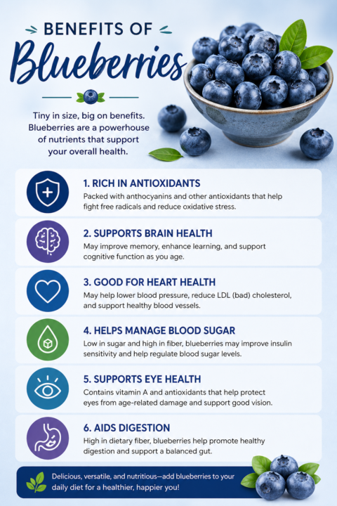 Benefits of Blueberries