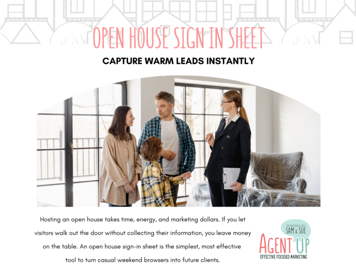 Open House Sign In Sheet