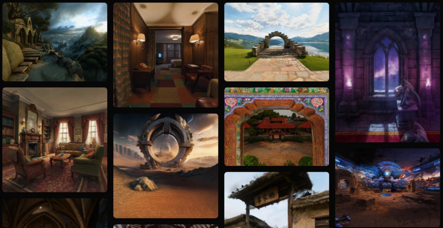 Create Worlds by AI Prompts