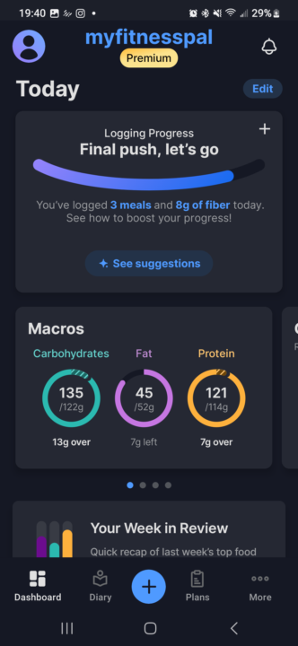 April challenge check in