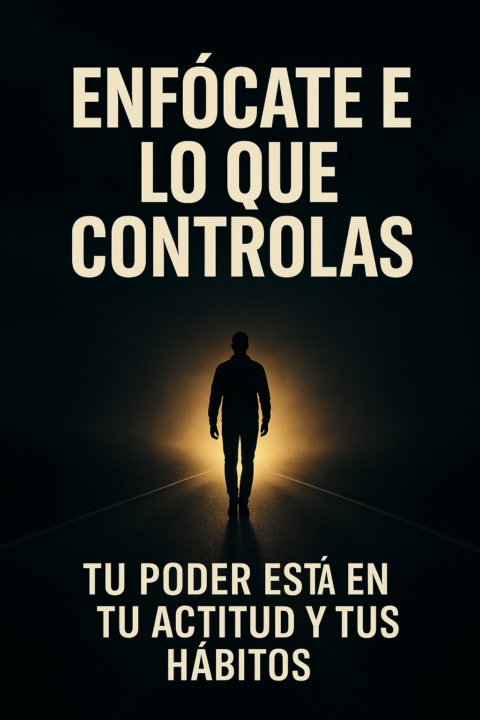 Enfócate en lo que controlas