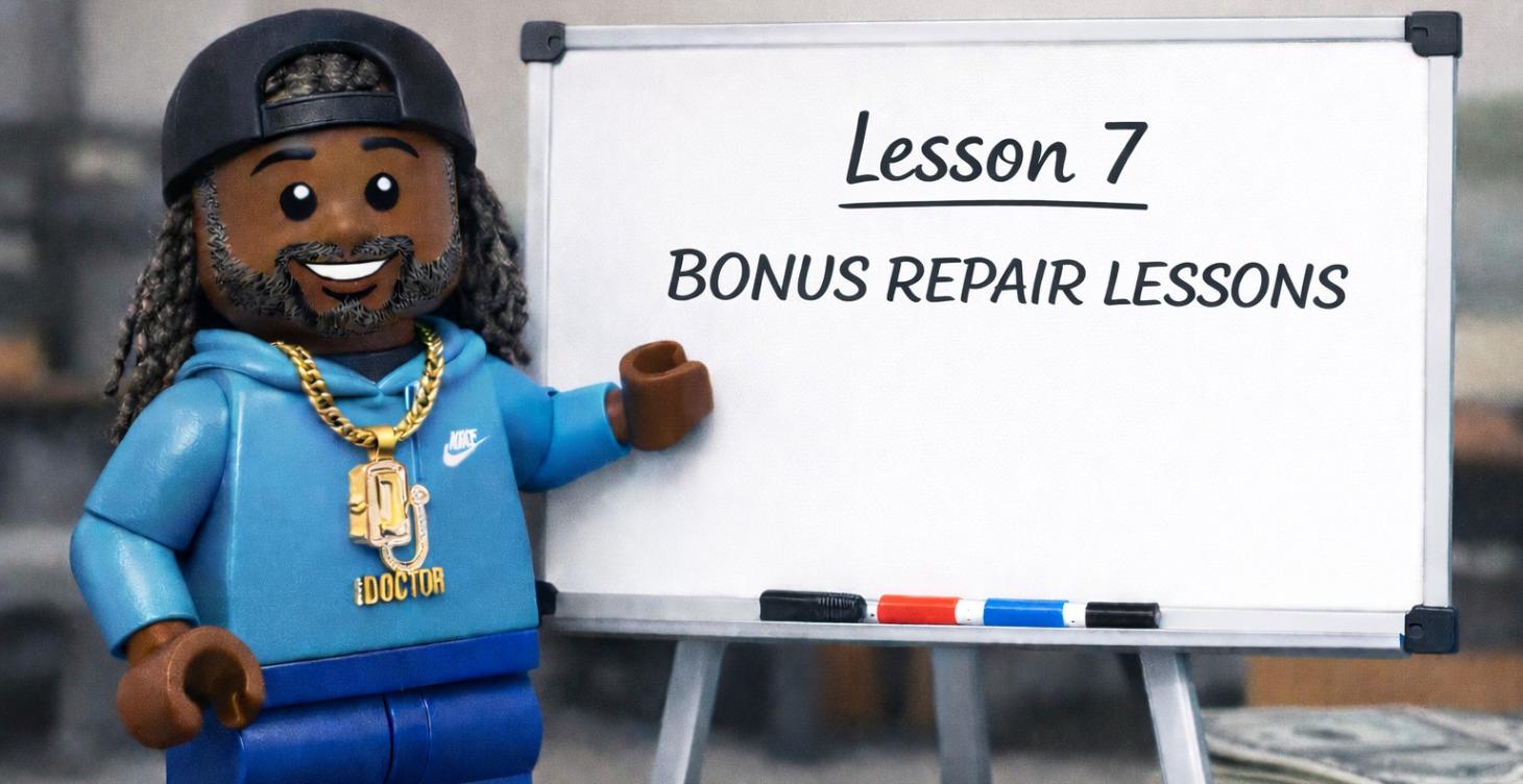 Bonus Repair Session