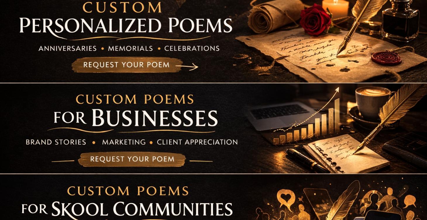 Custom Personalized Poems For You