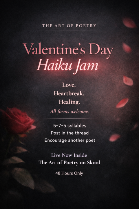 🌹 THE VALENTINE’S DAY HAIKU JAM IS LIVE 🌹