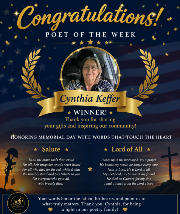 🇺🇸✨ POET OF THE WEEK ANNOUNCEMENT ✨🇺🇸