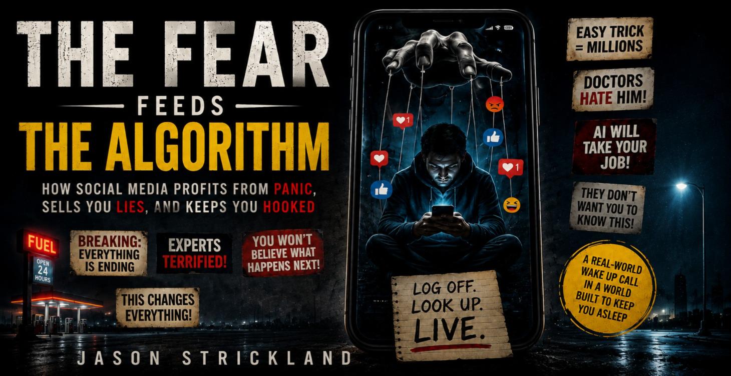 The Fear Feeds The Algorithm  By Jason Strickland