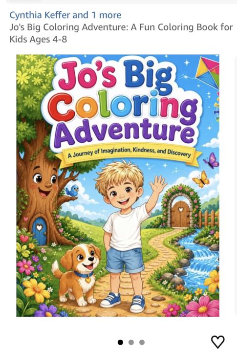 Jo’s Coloring Book “Published”