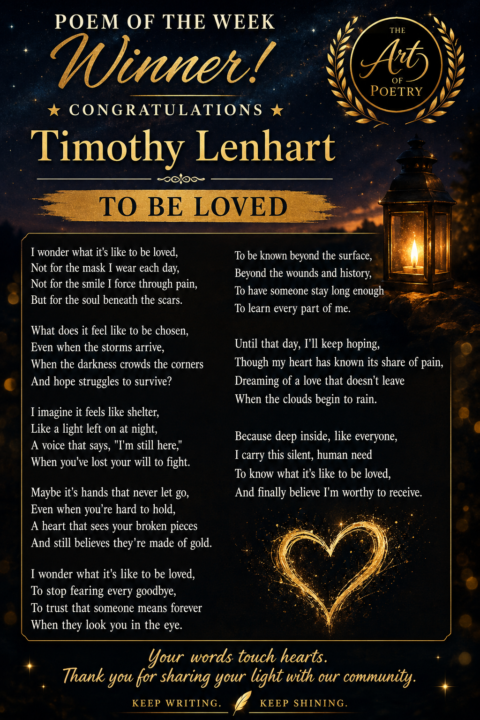 🏆 🌟 Poem of the Week Winner 🌟 🏆