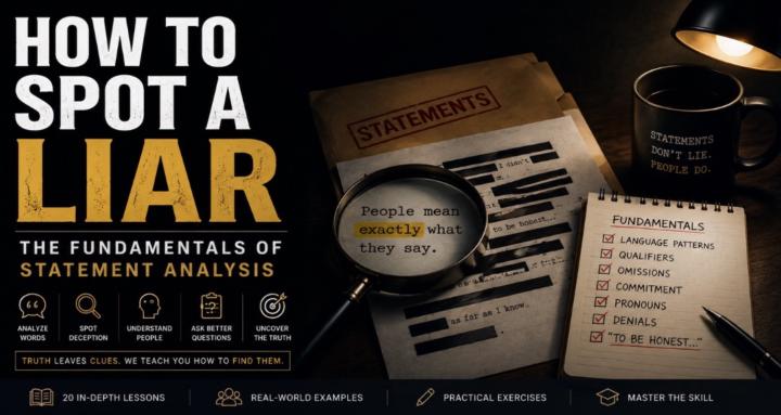 How to Spot a Liar