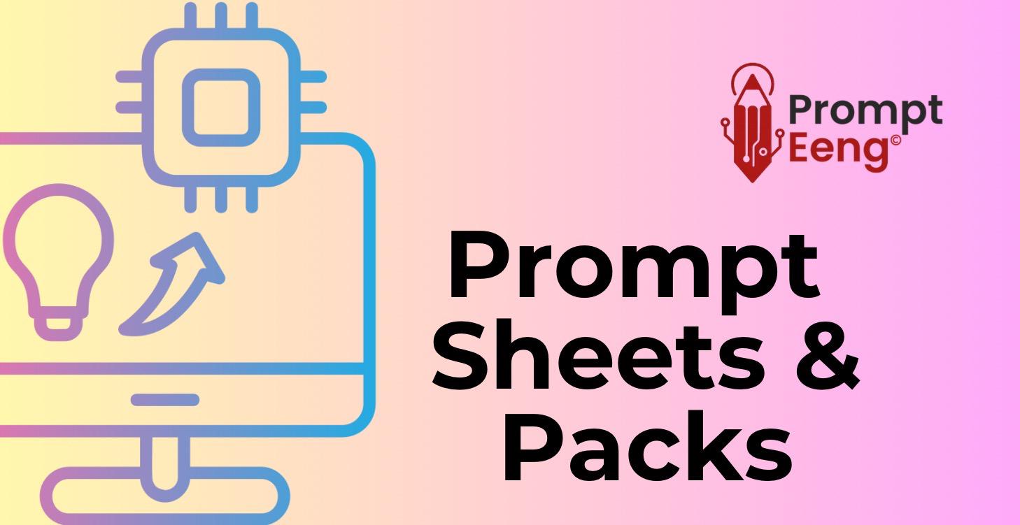Prompt Sheets & Packs