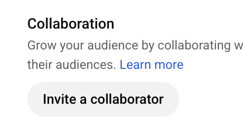New YouTube Feature: Collaboration
