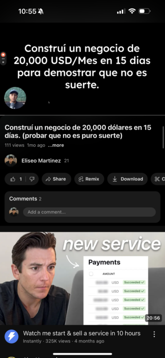 First 100 views on my video since starting last month