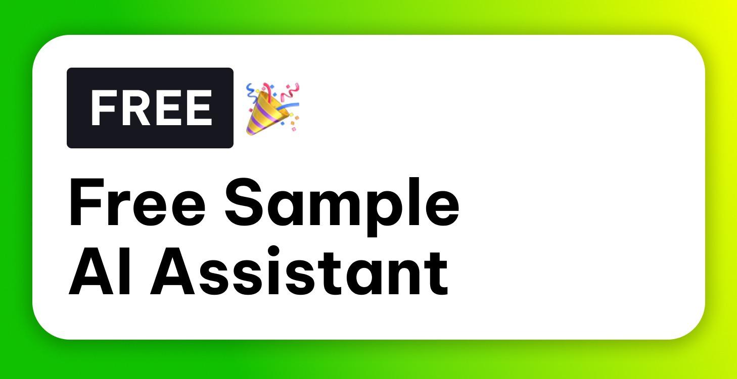 Free AI Assistant (Sample)