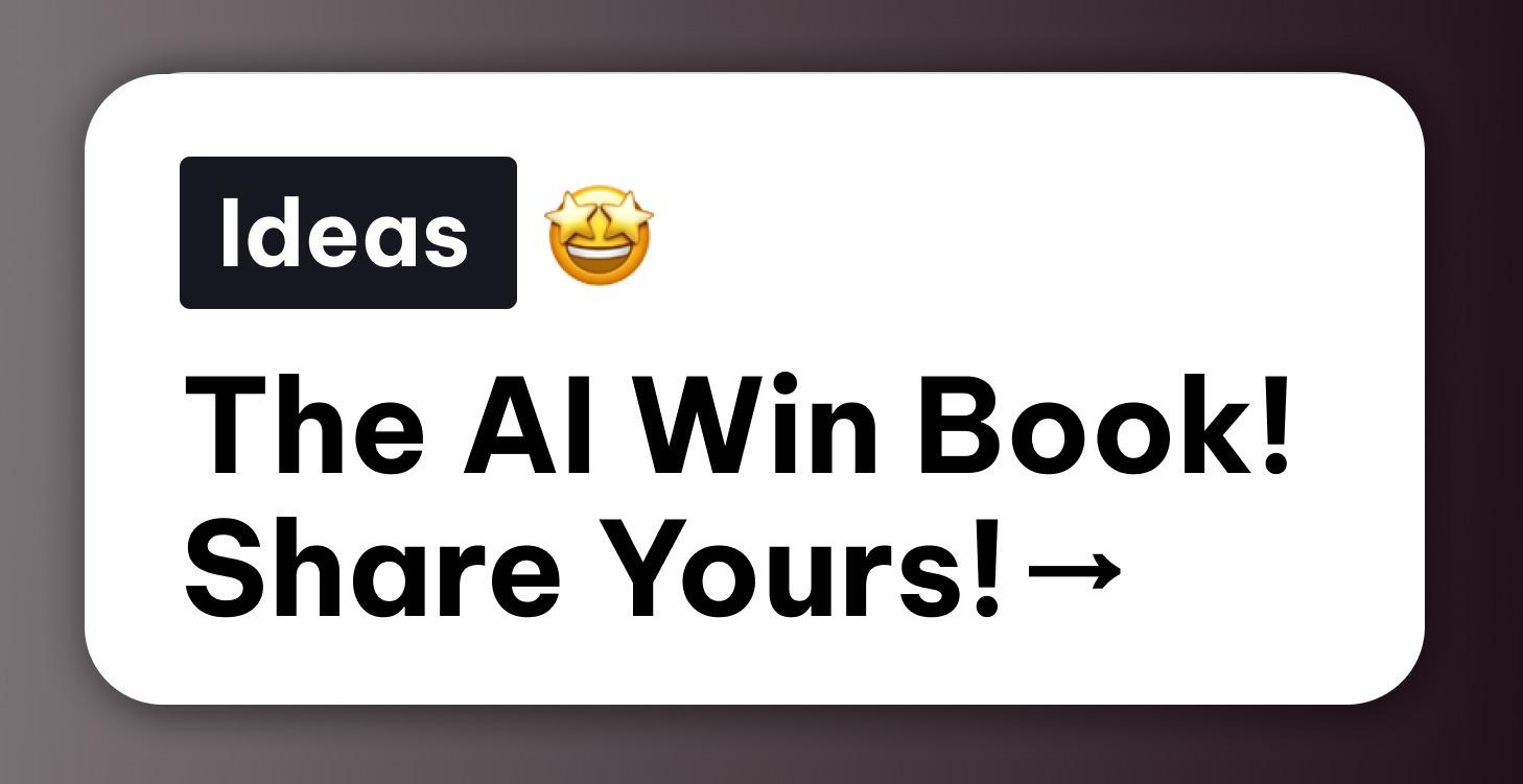 Teacher AI Idea Book