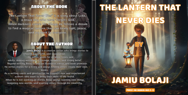 Today, I’m giving out my new children’s book The Lantern That Never Dies — completely free.