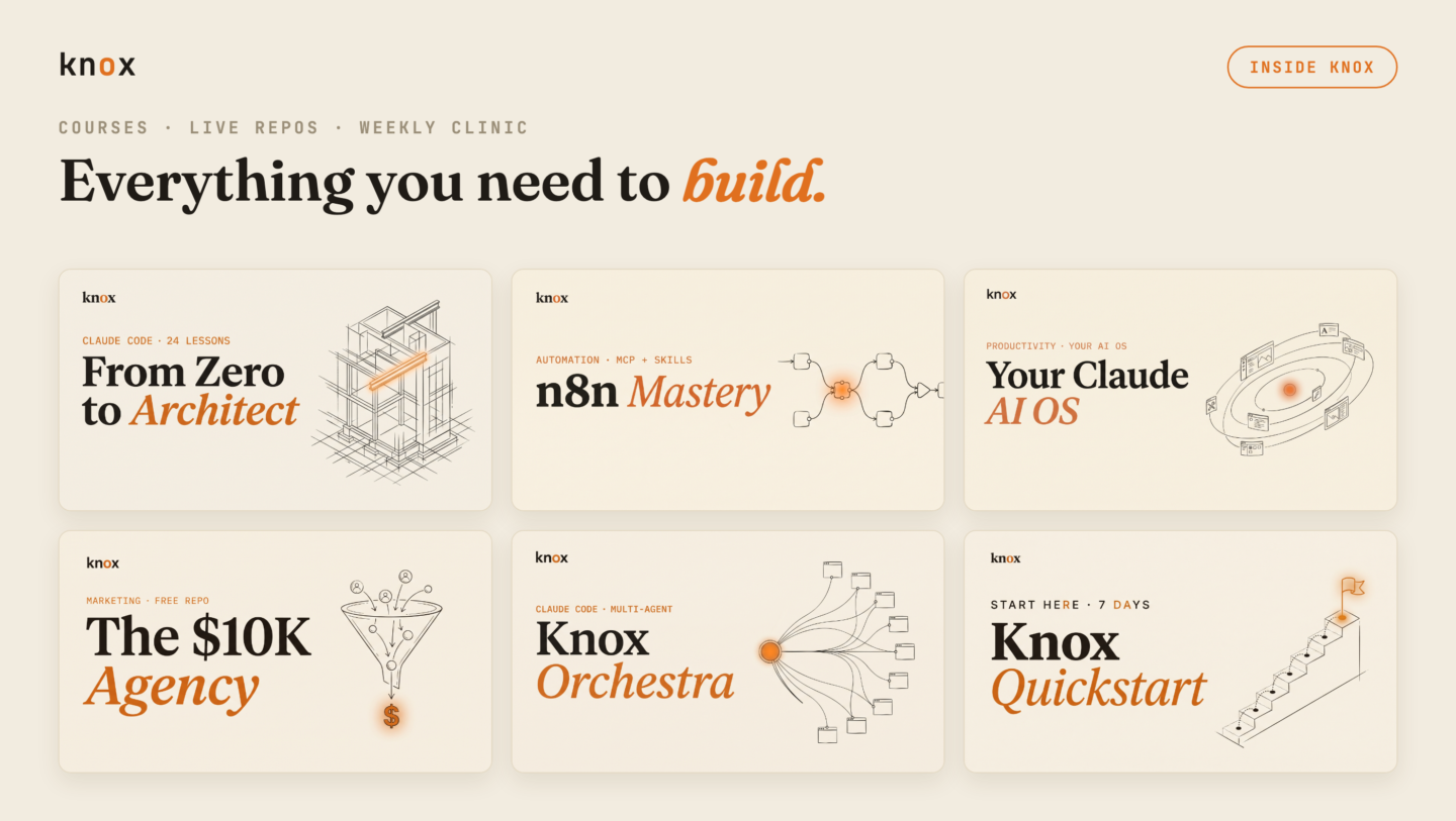 Knox: Build AI · Claude Code