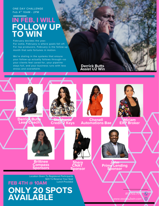 Fortune is found in the follow up 