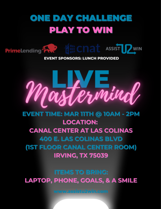 Today --- Wake Up and Get In the Room --- Today