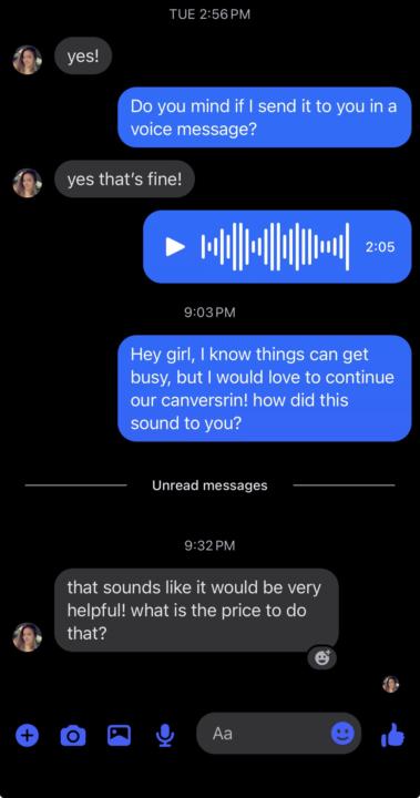 Follow up strategy
