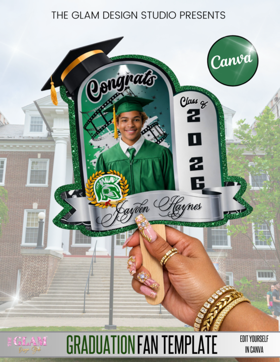 Grad Fan Template