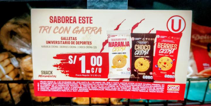 ¿Ya probaron las galletas del Tricampeón?