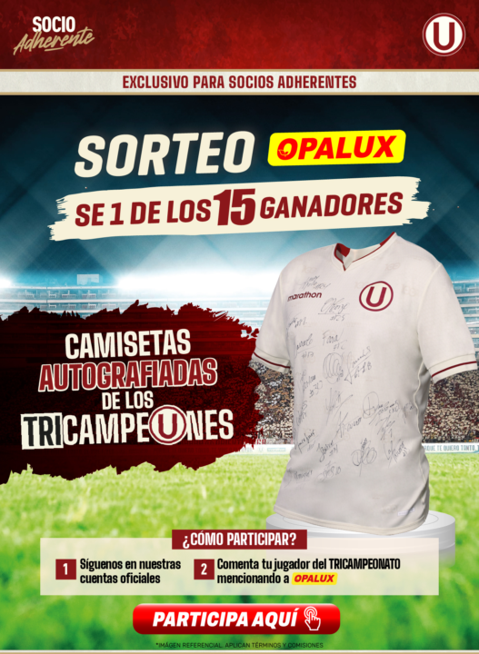 Opal(U)x lanza sorteo para socios del Club