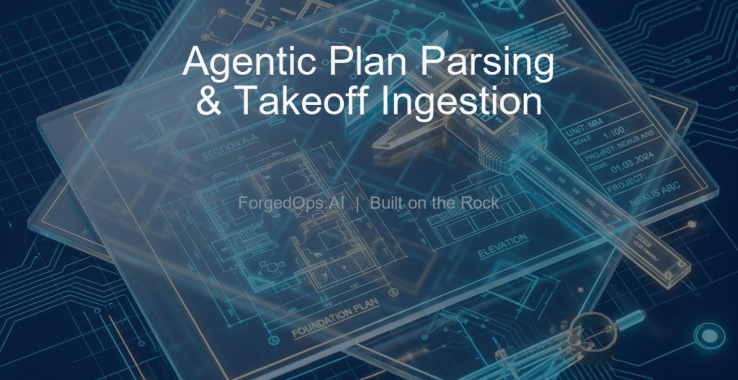 Course 4: Agentic Takeoffs & Plan Ingestion