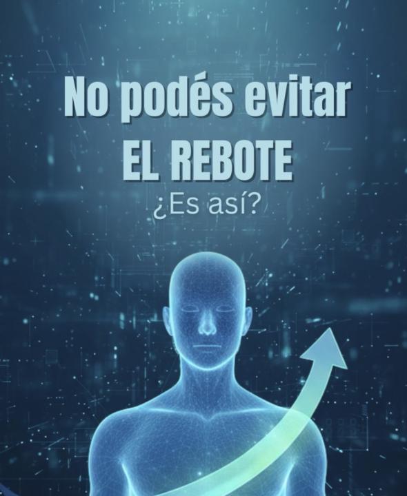 No podés evitar el rebote. ¿Es así?