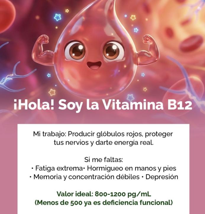 Ferritina , Vitamina B12 , Vitamina D