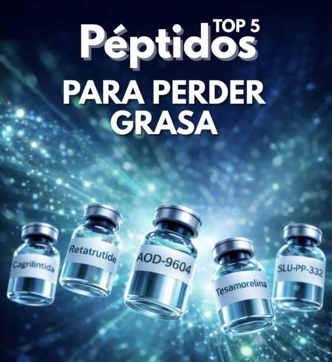 TOP 5️⃣ Péptidos para perder grasa