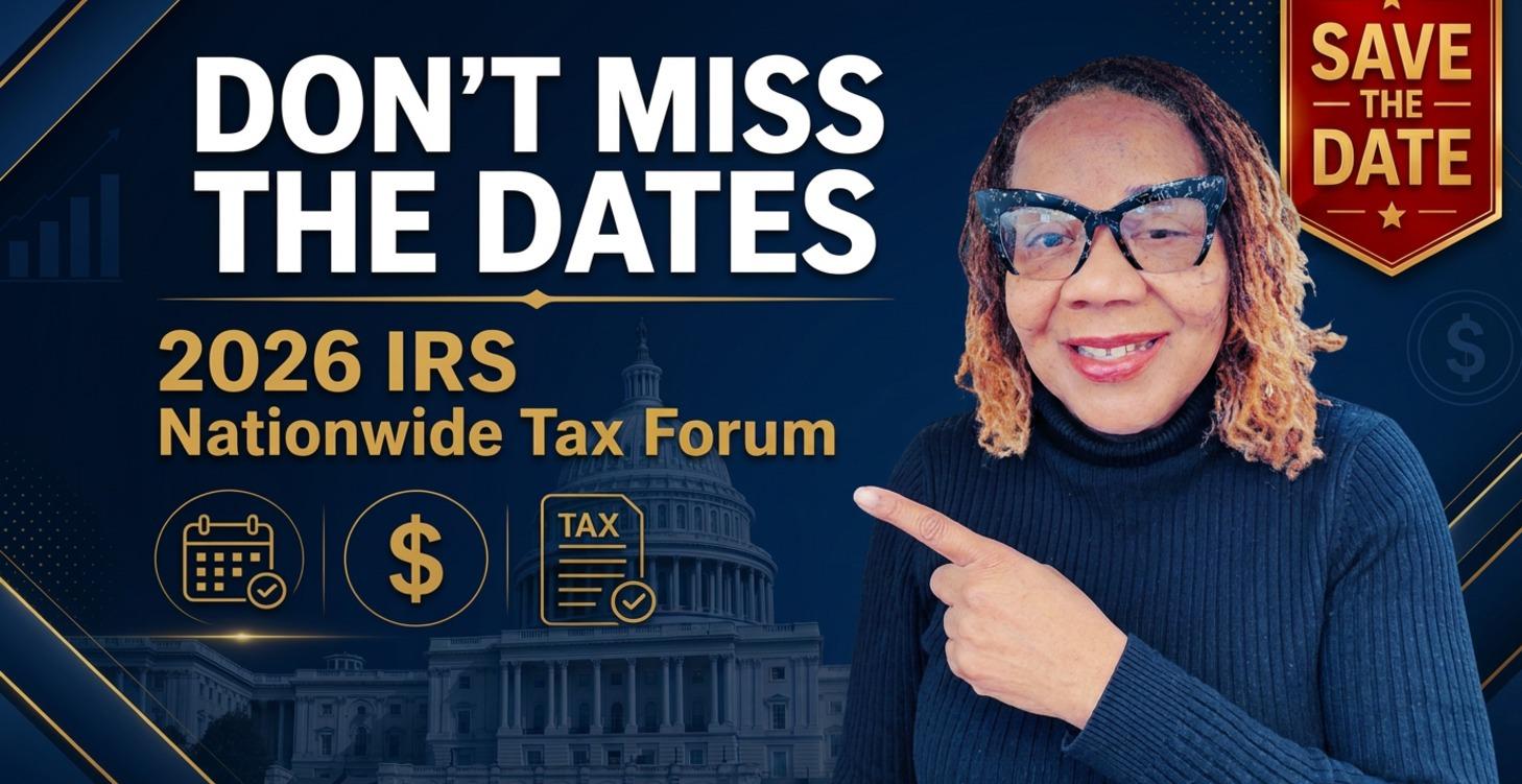 The 2026 IRS Nationwide Tax Forum?