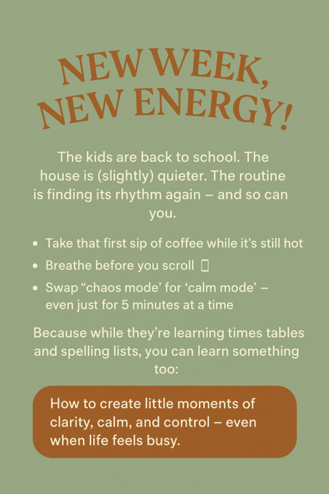 ✨ New Week, New Energy! ✨