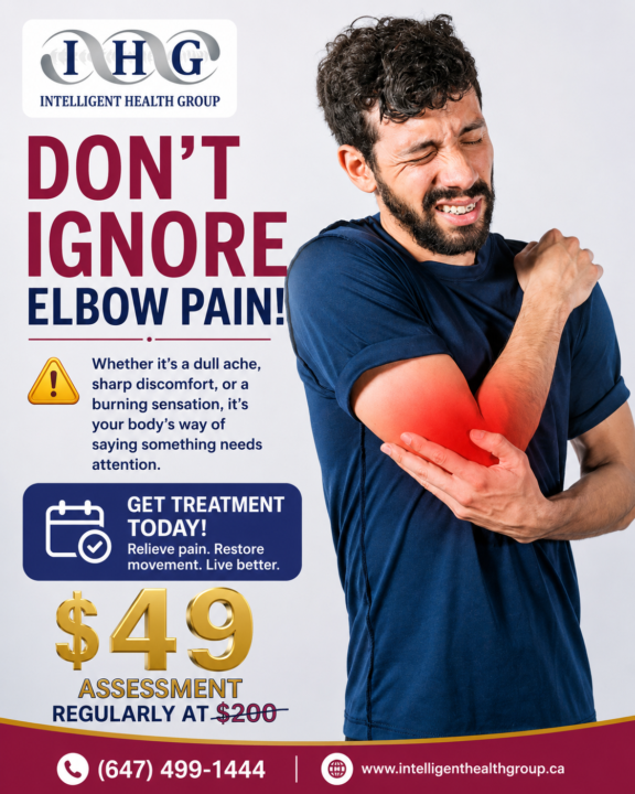 ⚠️ DON'T IGNORE ELBOW PAIN ⚠️