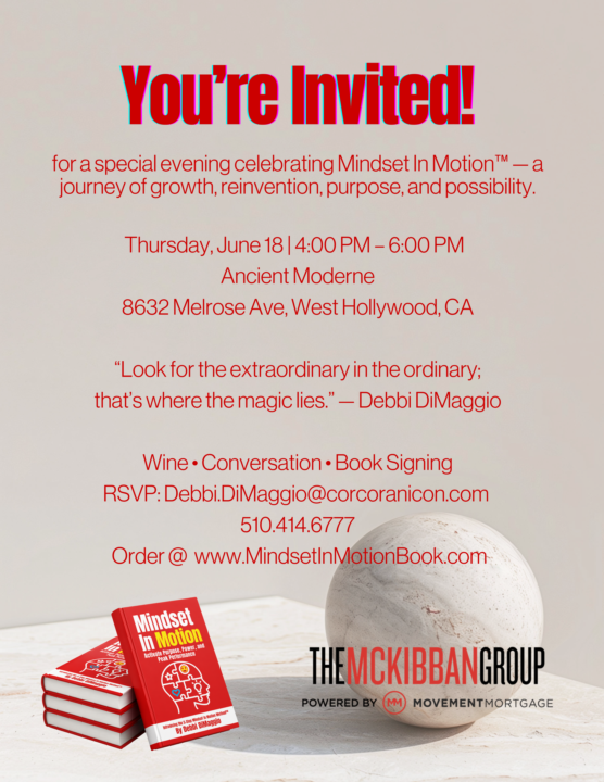 EVENT: LA In person event. Mindset In Motion, Activate Purpose, Power, and Peak Performance