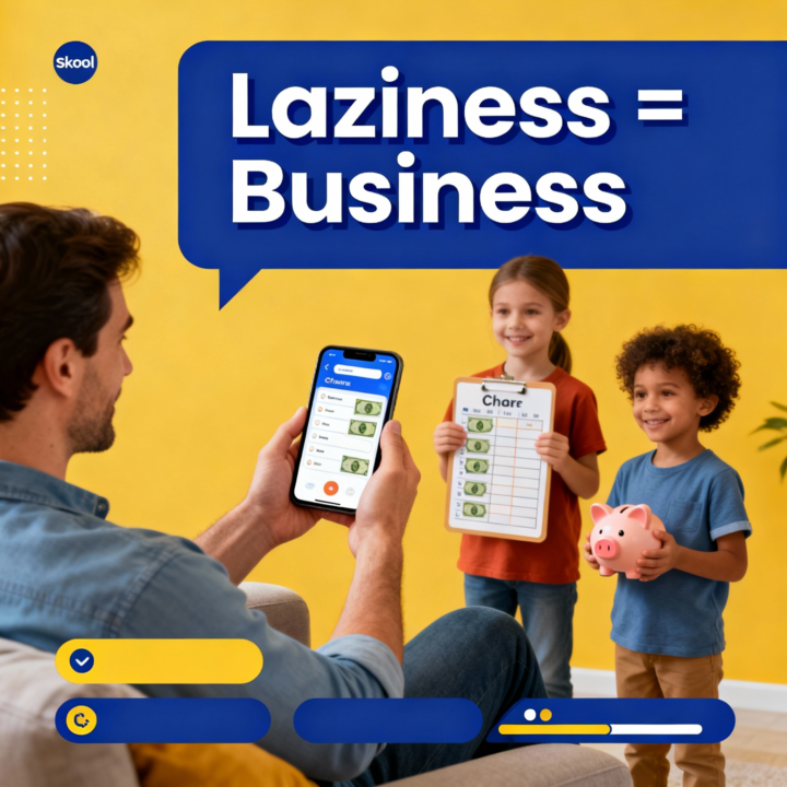 🚀 She Turned Her Kids' Laziness Into a $2.4M/Year Family Banking App (And You Can Build One Too)