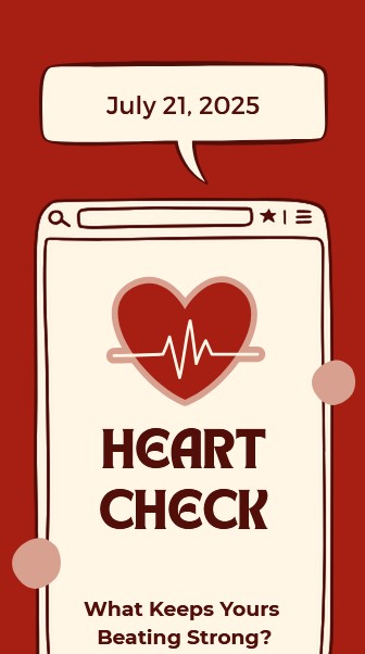 🫀 Heart Check! What Keeps Yours Beating Strong?