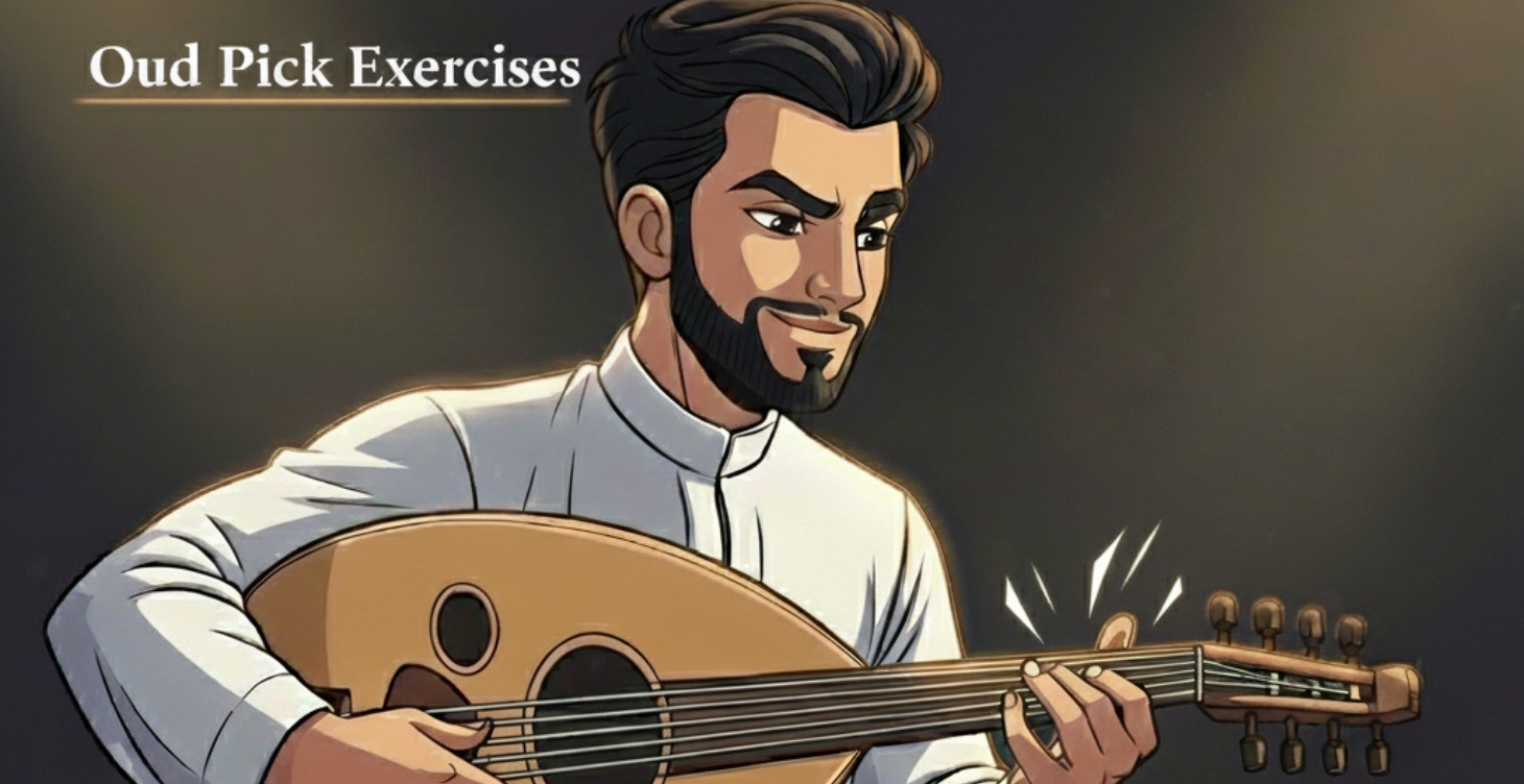 تمارين ريشة العود
