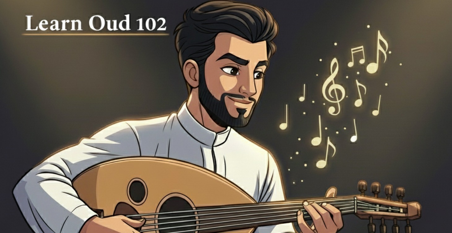 Learn Oud 102 | تعلم العود 102