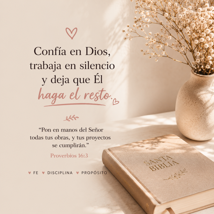🌸 Un recordatorio para la mujer que está construyendo la vida de sus sueños: