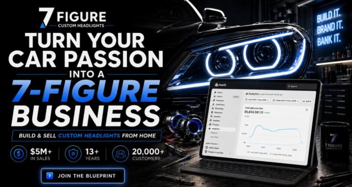 7 Figure Custom Headlights
