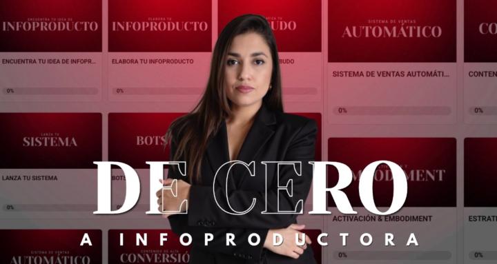 DE CERO A INFOPRODUCTORA