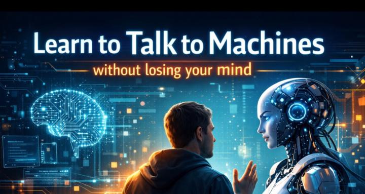 Learn to talk to machines (AI)