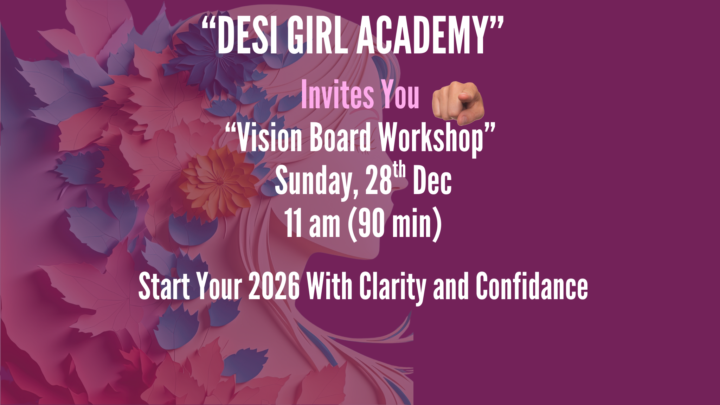 VISION BOARD WORKSHOP - SUNDAY, 28TH DEC - 11AM (DON'T MISS)
