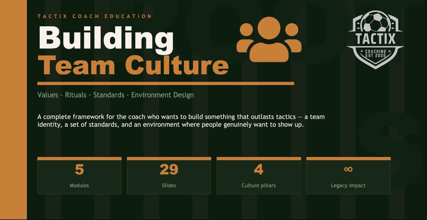 Coaches - Building Team Culture